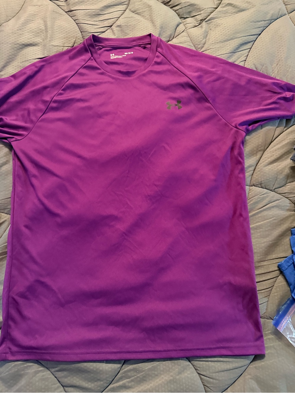 Under Armour Men’s Purple Performance Short Sleeve Tee